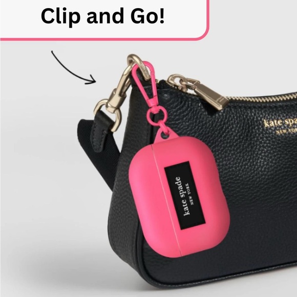 Kate Spade New York Silicone Protective Case AirPods Pro 1st & 2nd generation - Picture 3 of 7